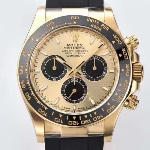 Rolex Cosmograph Daytona 126518LN Black Dial Rubber Strap Automatic Watch 롤렉스 코스모그래프 데이토나 126518LN 블랙 다이얼 러버 스트랩 오토매틱 시계