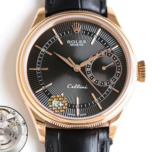 Rolex Cellini Date 39mm Automatic Watch 롤렉스 셀리니 데이트 39mm 오토매틱 블랙다이얼