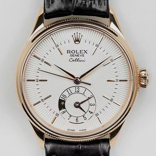 Rolex Cellini Time GMT 39 EW Factory | 롤렉스 첼리니 타임 GMT 39 EW 팩토리 화이트다이얼