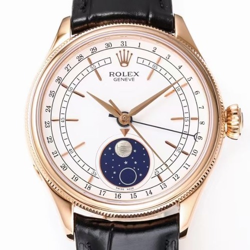 Rolex Cellini Date 39mm 롤렉스 셀리니 데이트 39mm 클래식 드레스 워치 골드베젤 화이트다이얼