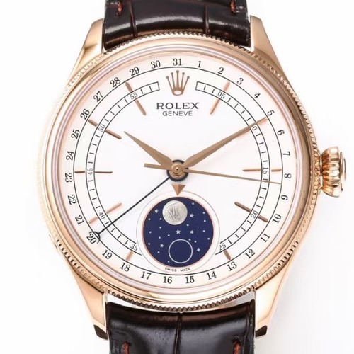 Rolex Cellini Date 39mm 롤렉스 셀리니 데이트 39mm 클래식 드레스 워치 골드베젤 화이트다이얼