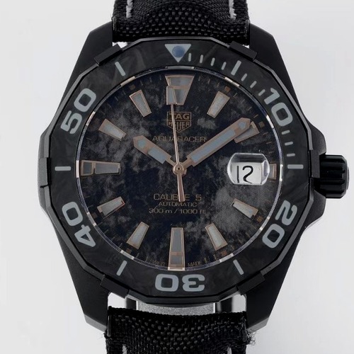 TAG Heuer Aquaracer Carbon 41mm Automatic Watch 태그호이어 아쿠아레이서 카본 41mm 오토매틱 시계 브라운인덱스