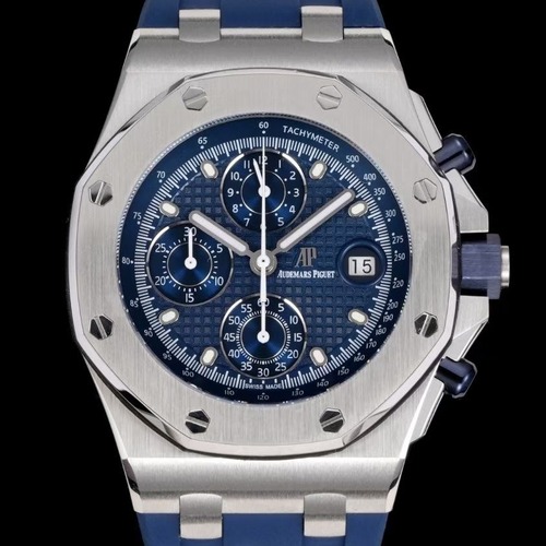 Audemars Piguet Royal Oak Chronograph 오데마 피게 로열 오크 크로노그래프 26238 실버네이비