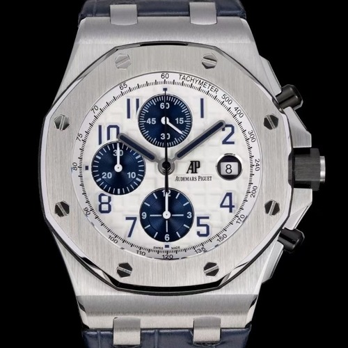 Audemars Piguet Royal Oak Chronograph 오데마 피게 로열 오크 크로노그래프 26238 실버화이트