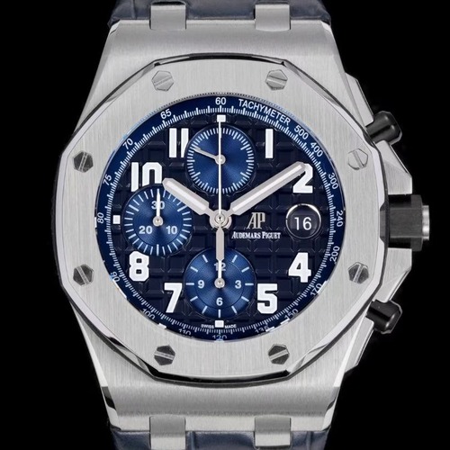 Audemars Piguet Royal Oak Chronograph 오데마 피게 로열 오크 크로노그래프 26238 실버블루