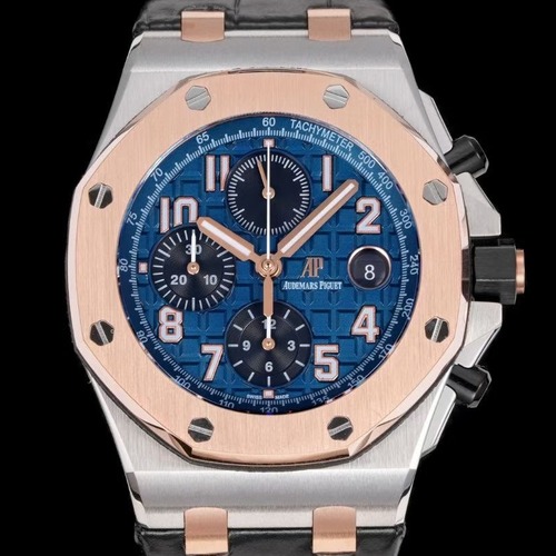 Audemars Piguet Royal Oak Chronograph 오데마 피게 로열 오크 크로노그래프 26238 실버네이비