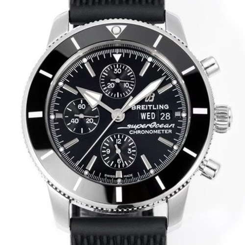 Breitling Superocean Chronograph 46 브라이틀링 슈퍼오션 크로노그래프 46 실버블랙