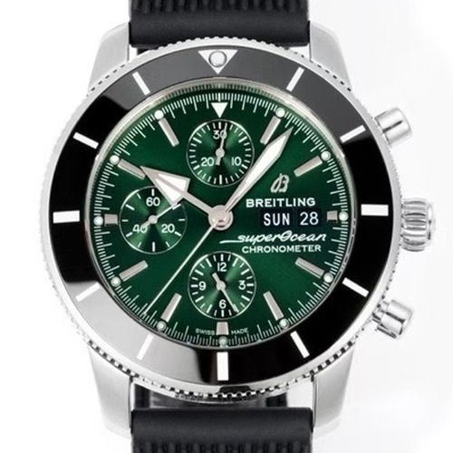 Breitling Superocean Chronograph 46 브라이틀링 슈퍼오션 크로노그래프 46 실버그린