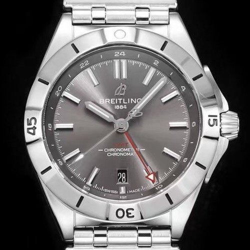 BREITLING Chronomat Automatic GMT 40 브라이틀링 크로노맷 오토매틱 GMT 40mm 그레이