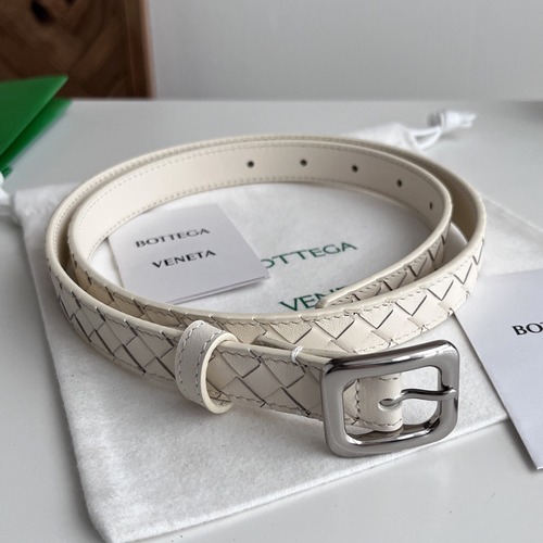 Bottega Veneta 보테가 베네타 인트레치아토 레더 슬림 여성용 벨트 2cm
