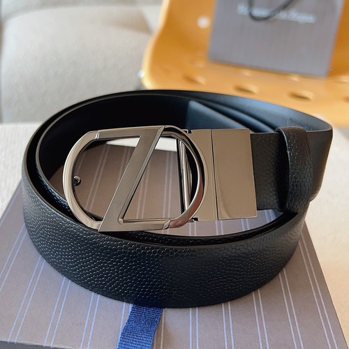 Zegna 제냐 남성 양면 가죽 벨트