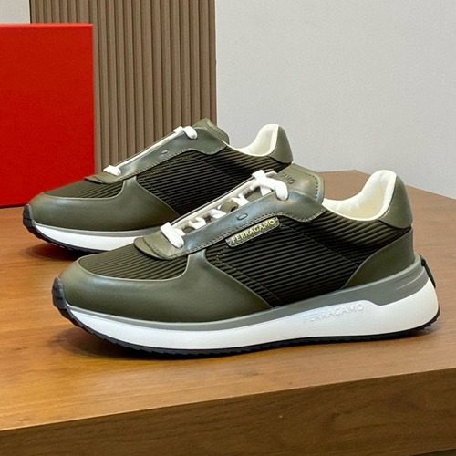 Ferragamo 페라가모 남성 가죽 스니커즈