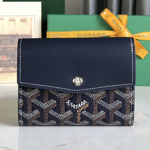 Goyard Saint-Gabriel Goyardine Wallet 고야드 생가브리엘 반지갑 블랙 12cm
