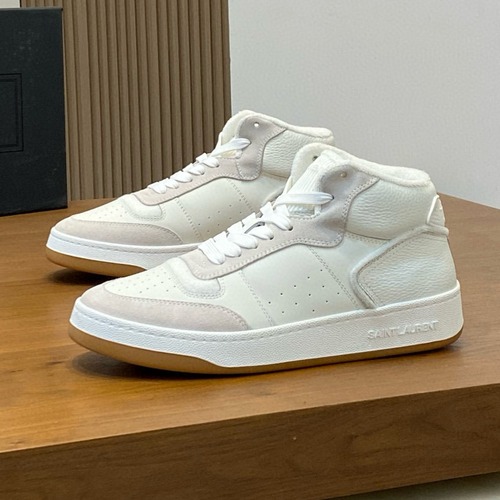 Saint Laurent 생로랑 SL/61 하이탑 가죽 스니커즈