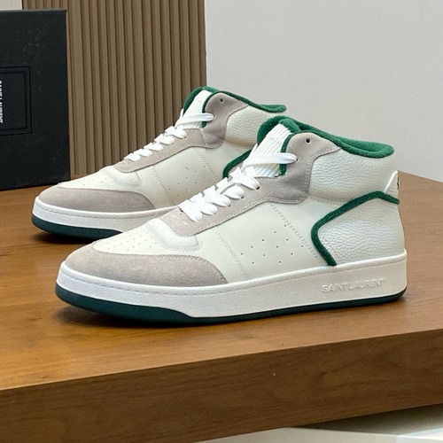 Saint Laurent 생로랑 SL/61 하이탑 가죽 스니커즈