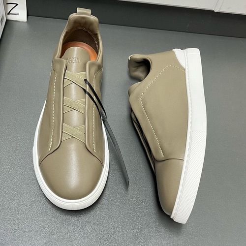 Ermenegildo Zegna 에르메네질도 제냐 TRIPLE STITCH™ SECONDSKIN 럭셔리 남성 스니커즈