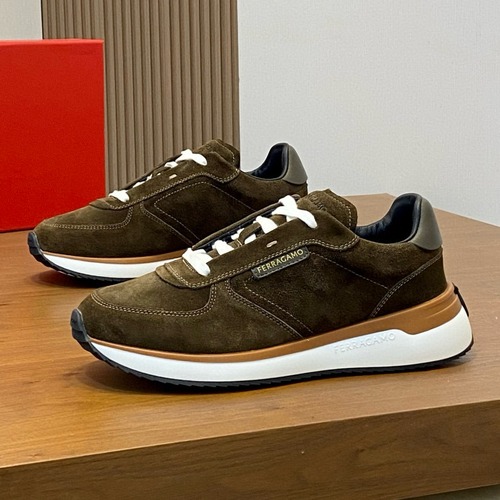 Ferragamo 페라가모 남성 신형 소가죽 캐주얼 스니커즈