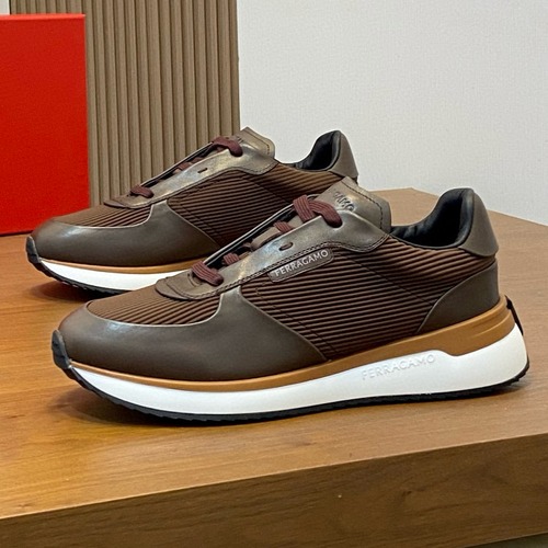 Ferragamo 페라가모 남성 가죽 스니커즈
