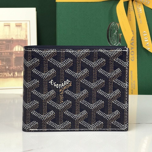 Goyard Saint-Sulpice Billfold Wallet 고야드 생쉴피스 반지갑 블랙 11cm