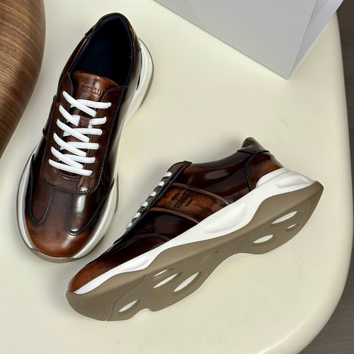 Berluti 벨루티 남성 소가죽 TPU 러버솔 스니커즈 