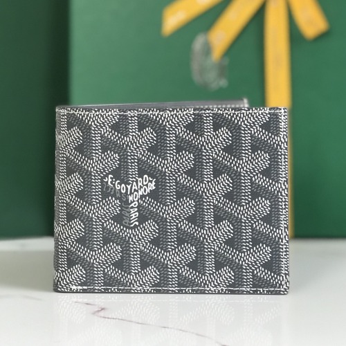 Goyard Saint-Sulpice Billfold Wallet 고야드 생쉴피스 반지갑 그레이 11cm