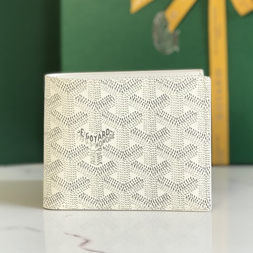 Goyard Saint-Sulpice Billfold Wallet 고야드 생쉴피스 반지갑 화이트 11cm