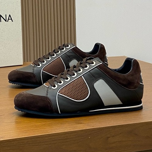 Dolce & Gabbana 돌체앤가바나 DG 쿠션 송아지가죽 스니커즈