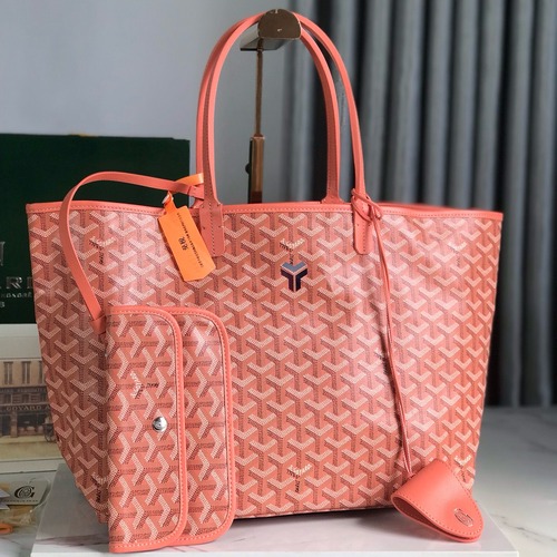 Goyard Saint Louis PM Tote Bag 고야드 생루이 PM 토트백 고야딘 캔버스 인디핑크 47cm