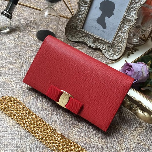 Ferragamo 살바토레 페라가모 FW2023 클래식 블랙 체인 백