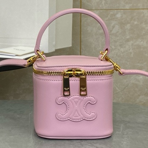 Celine 셀린느 트리오므프 벚꽃 핑크 미니 박스백