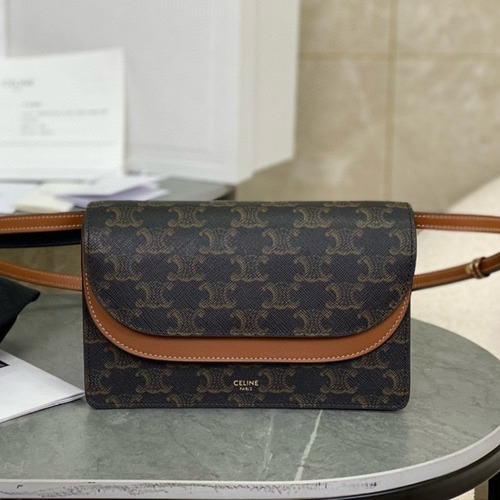 Celine 셀린느 클래식 WOC 트라이엄프 패턴 크로스백