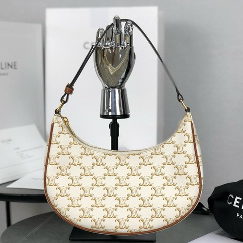 Celine 셀린느 Ava 트리오프 캔버스 숄더백