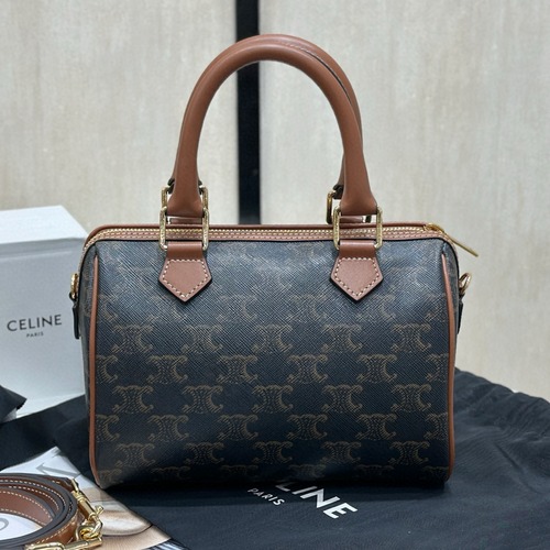 Celine 셀린느 소형 보스턴 올오버 블랙 백