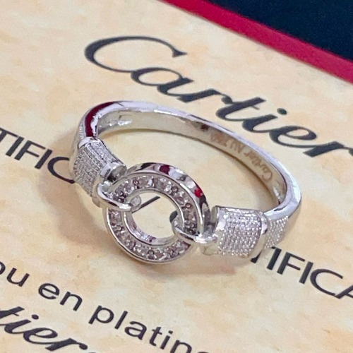 Cartier 까르띠에 LOVE 링크 다이아몬드 링