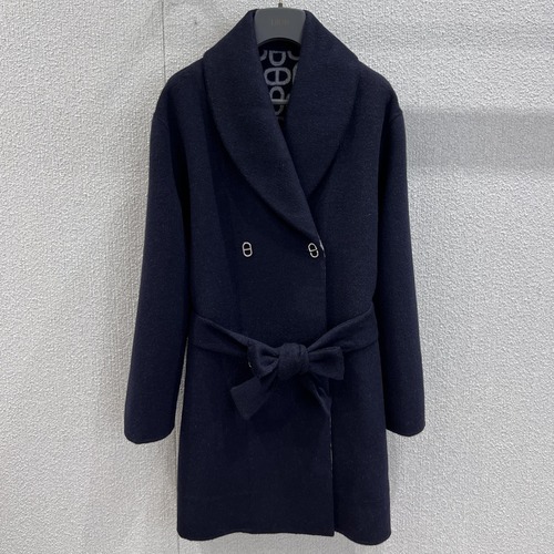 Hermes 에르메스 에이컷 양모 더블버튼 코트