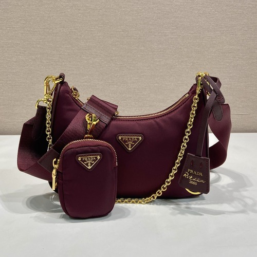 PRADA 프라다 FW2023 나일론 호보 백