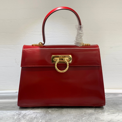 Ferragamo 살바토레 페라가모 FW2023 Gancino 블랙 토트백