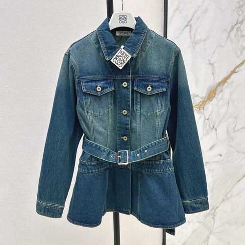 Loewe 로에베 벨트 데님 자켓