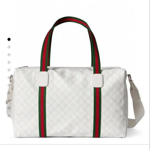 Gucci 구찌 GG 대형 화이트 여행가방