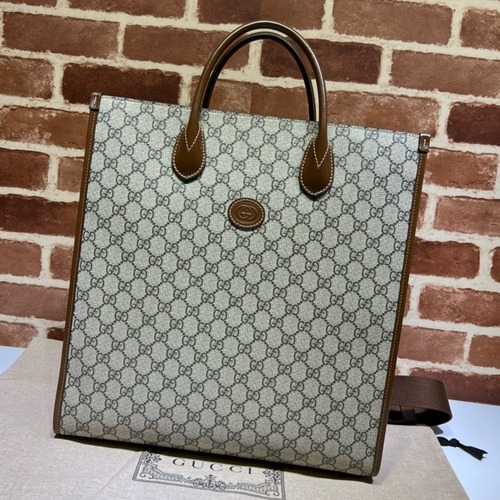GUCCI 구찌 GG 캔버스 토트백