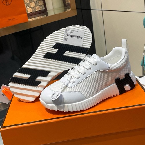HERMES 에르메스 바운싱 핑크 스니커즈