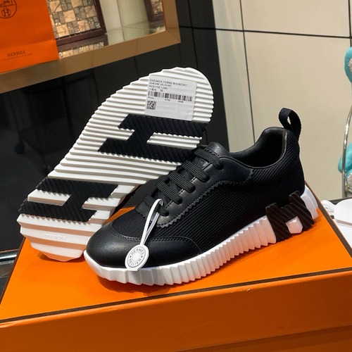 HERMES 에르메스 바운싱 핑크 스니커즈