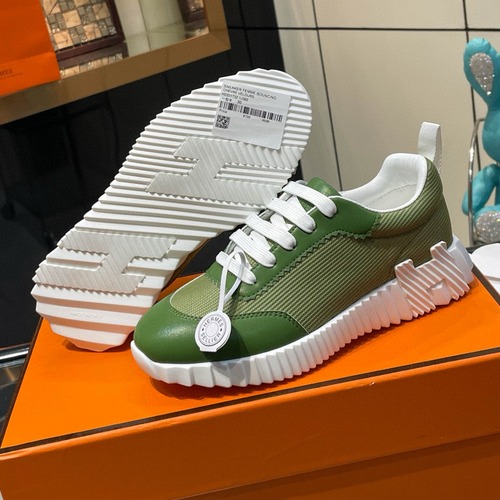 HERMES 에르메스 바운싱 핑크 스니커즈