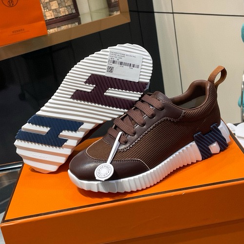 HERMES 에르메스 바운싱 핑크 스니커즈