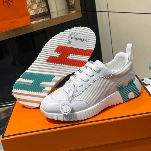 HERMES 에르메스 바운싱 핑크 스니커즈