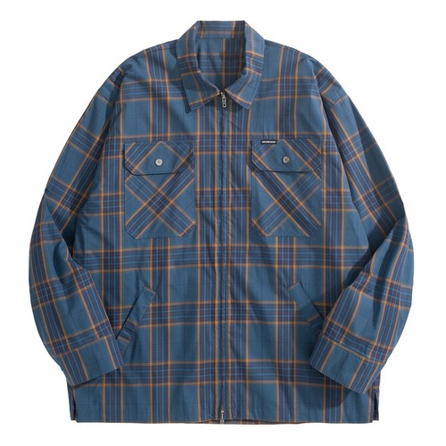 BALENCIAGA 발렌시아가 FW2025 체크 패턴 면 셔츠