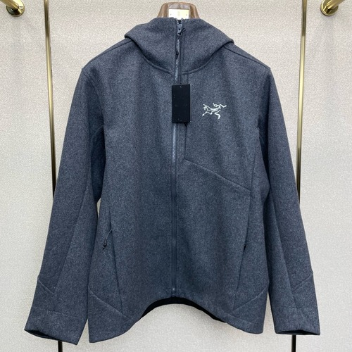 ARC'TERYX 아크테릭스 FW2024 양모 혼방 후드 재킷