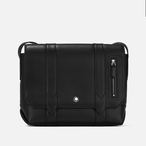 MontBlanc 몽블랑 소프트 레더 크로스바디백 29.5cm