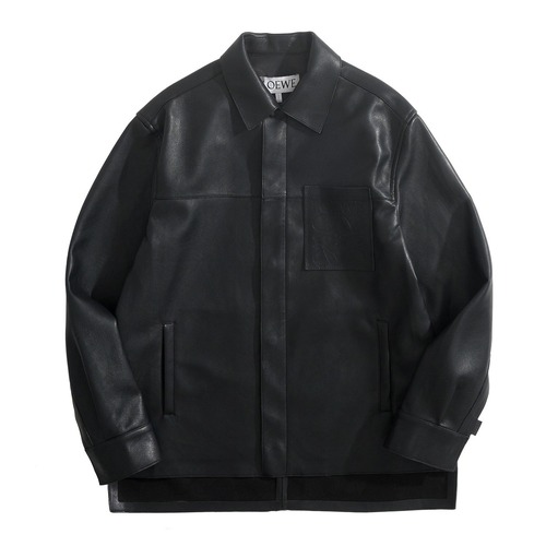 LOEWE 로에베 FW2023 양가죽 셔츠 재킷