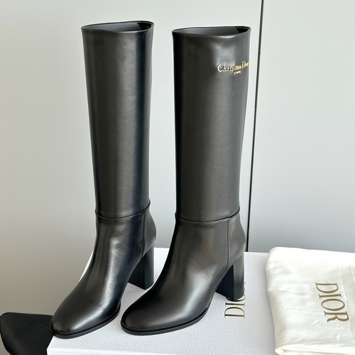 DIOR 디올 클래식 롱부츠 블랙